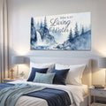 Living Water - John 4:10 Faith Sign II by Tailored Canvases