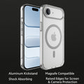 iPhone Air Clear Case - Kickstand MagSafe | Venture Series by Zerodamage Sahara Case LLC