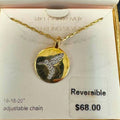 CHARMBAR Swarovski Zirconia Gold - Plated Pendant by Vanessa Jane
