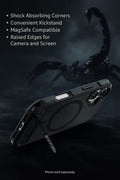 iPhone 17 Case - Kickstand, Durable and MagSafe | Venture Series by Zerodamage Sahara Case LLC