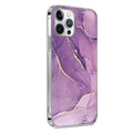 Purple Marble Series Case - iPhone 13 Pro by Zerodamage Sahara Case LLC
