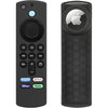 Amazon Fire TV Stick 4K (3rd Gen) Remote Black Silicone Case - Apple AirTag