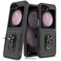Samsung Galaxy Z Flip7 FE Case - Heavy-Duty Kickstand | Raider Series by Zerodamage Sahara Case LLC