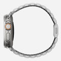 Luxury Steel Strap for Apple Watch Band Series 10/9/8/7/6/5 SE / Ultra 8 1/2 by Arleathercraft