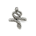 Antiqued Silver Snake Toe Ring by Fine Color Jewels
