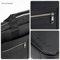 Genuine Leather Business Bag Briefcase - Laptops up to 16-inch by Zerodamage Sahara Case LLC