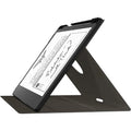 Indy Series Black Leather Bi-Fold Folio Case - reMarkable 2 by Zerodamage Sahara Case LLC