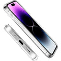 Venture Series Clear Hard Shell Case - iPhone 14 Pro - CP00342 by Zerodamage Sahara Case LLC