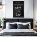 1 John 4:10 Faith Sign V by Tailored Canvases