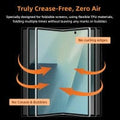 Samsung Galaxy Z Fold7 Screen Protector – Full Body with Alignment Tool, Clear | ZeroDamage by Zerodamage Sahara Case LLC