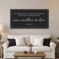Be Completely Humble And Gentle - Ephesians 4:2 Faith Sign II by Tailored Canvases
