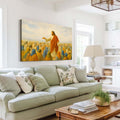 Jesus Speaking To Crowd Faith Wall Art II by Tailored Canvases