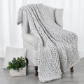 50" X 60" Kathy Ireland Chunky Chenille Plush Throw by DailySale