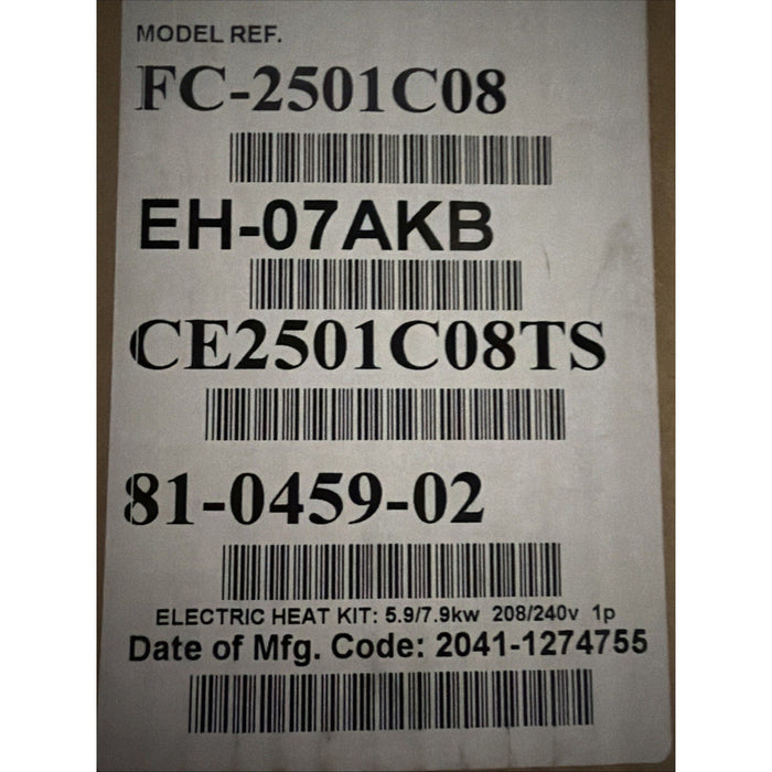 Carrier FC-2501C08 5kW 208/240V Electric Heat Kit HVAC Air Handler by Price Is Right Miami