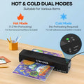 Crenova A4 Laminator – Hot & Cold Modes, Compact Design by DailySale