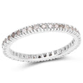 0.57 Carat Genuine Champagne Diamond .925 Sterling Silver Ring by Bids.com
