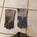 Heavy-Duty Leather Welding Jacket with Gloves by Price Is Right Miami