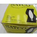 Satco S3285 25W Frosted Torpedo Candelabra Base Bulbs, 25 Count by Price Is Right Miami