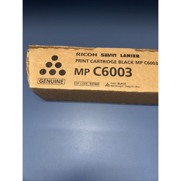 Genuine Ricoh 841849 Black Toner Cartridge for MP C6003, 33,000 Yield by Price Is Right Miami