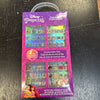 Disney Princess Press-On Nails for Girls, 48-Piece Pre-Glued Full Cover Set