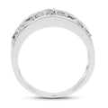 1.23 Carat Genuine Tanzanite .925 Sterling Silver Ring by Bids.com