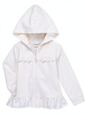 First Impressions Baby Girls Eyelet Hoodie-18Mo by Vanessa Jane