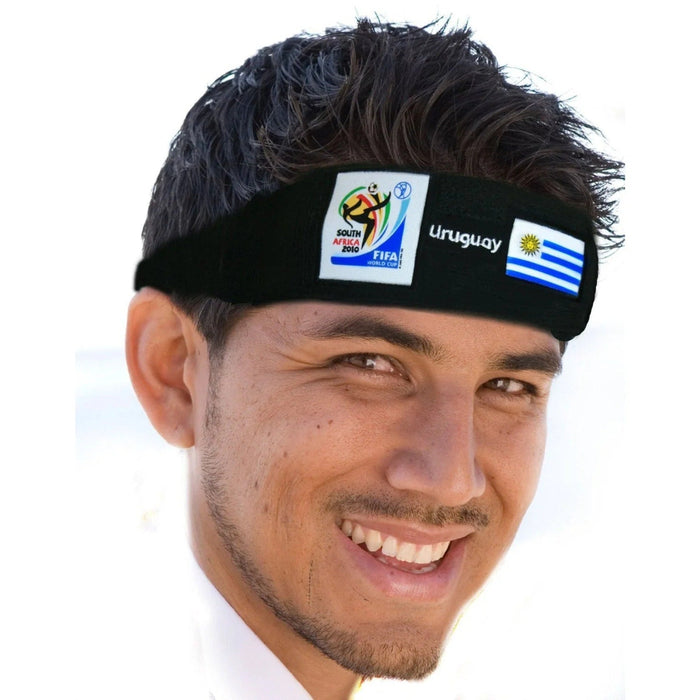 Uruguay World Cup Soccer Headband – Official FIFA Licensed Retro Fan Gear by Price Is Right Miami