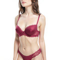 Calvin Klein Underwear Womens Seductive Comfort Lace Lift Demi Bra by Vanessa Jane