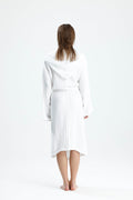 Muslin White Bathrobe by NoaPure.com