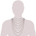 14K Yellow Gold Rope Diamond Cut Chain Necklace by DailySale
