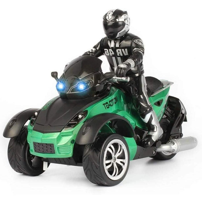 4WD Off-Road 3-Wheel Drifting Stunt RC Motorcycle by DailySale