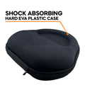 CentralSound Hard Cover Carrying Case for Apple AirPods Max Headphones Black by CentralSound