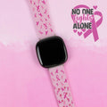 Breast Cancer Awareness HD Fitbit Versa 3 & Sense 1 Watch Band by Affinity Bands