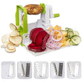 5-Blade Vegetable White Spiralizer and Slicer by DailySale