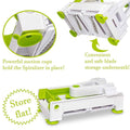 5-Blade Vegetable White Spiralizer and Slicer by DailySale