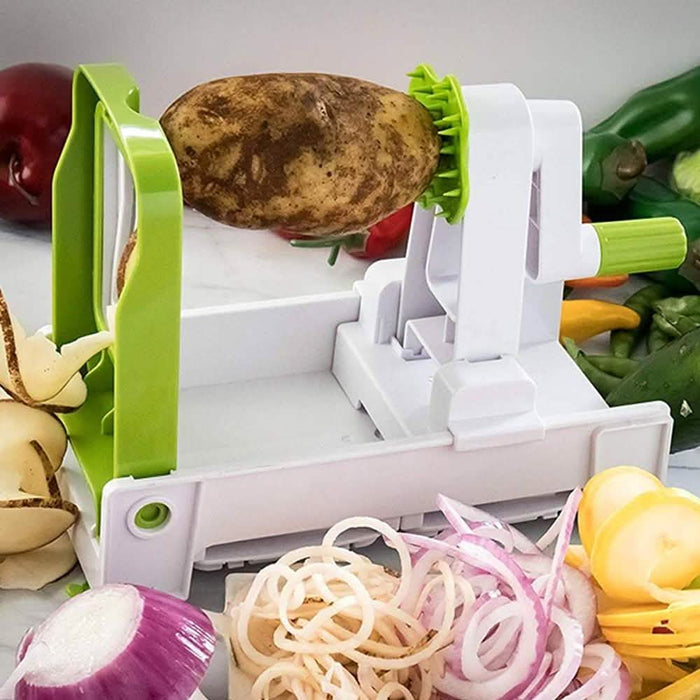 5-Blade Vegetable White Spiralizer and Slicer by DailySale