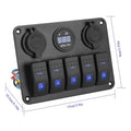 5 Gang Marine Panel Switch by DailySale