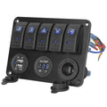 5 Gang Marine Panel Switch by DailySale