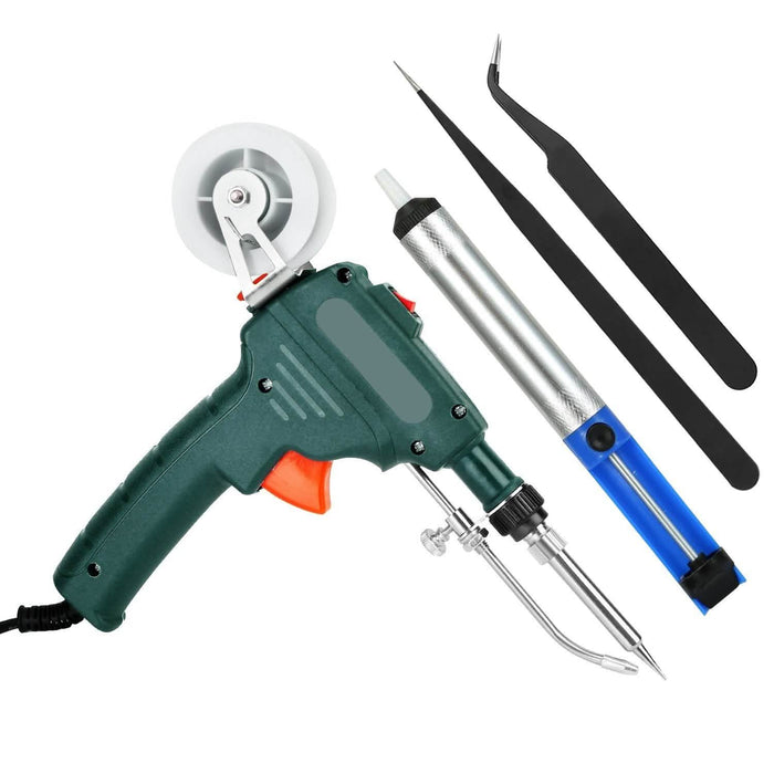 5-in-1 Automatic Hand-Held Soldering Iron Gun Kit by DailySale