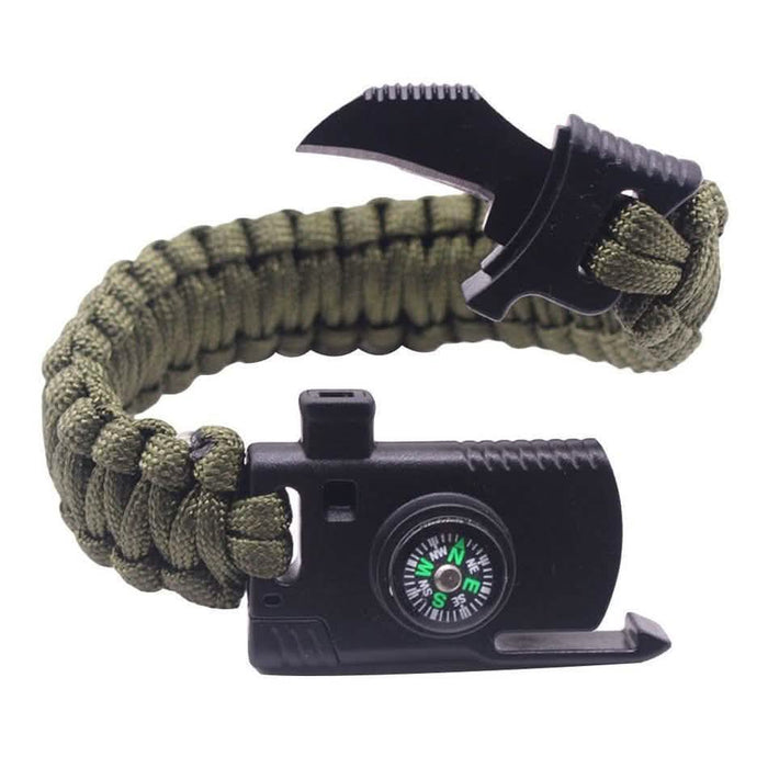 5-in-1 Multifunction Outdoor Survival Gear Escape Paracord Bracelet by DailySale