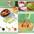 5-in-1 Stainless Steel Fruit Carving Tools by DailySale