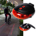5 LED Rear Bike Safety Light by DailySale