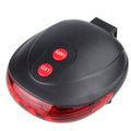 5 LED Rear Bike Safety Light by DailySale