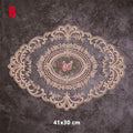 5-Pack: 3 Styles Vintage Lace Embroidery Placemat by DailySale