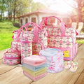5-Pack: Baby Nappy Diaper Bag Set by DailySale