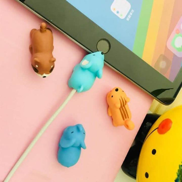 5-Pack: Chompy Animals Cord Protector by DailySale