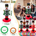 5-Pack: Christmas Nutcrackers Ring Toss Christmas Party Games Toys by DailySale