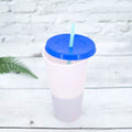 5-Pack: Colorful Drinking Cup with Lid and Straw by DailySale