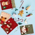 5-Pack: Drawstring Christmas Bags by DailySale
