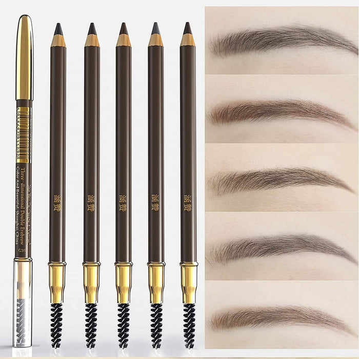 5-Pack: Eyebrow Pencil Longlasting Waterproof Durable Liner by DailySale